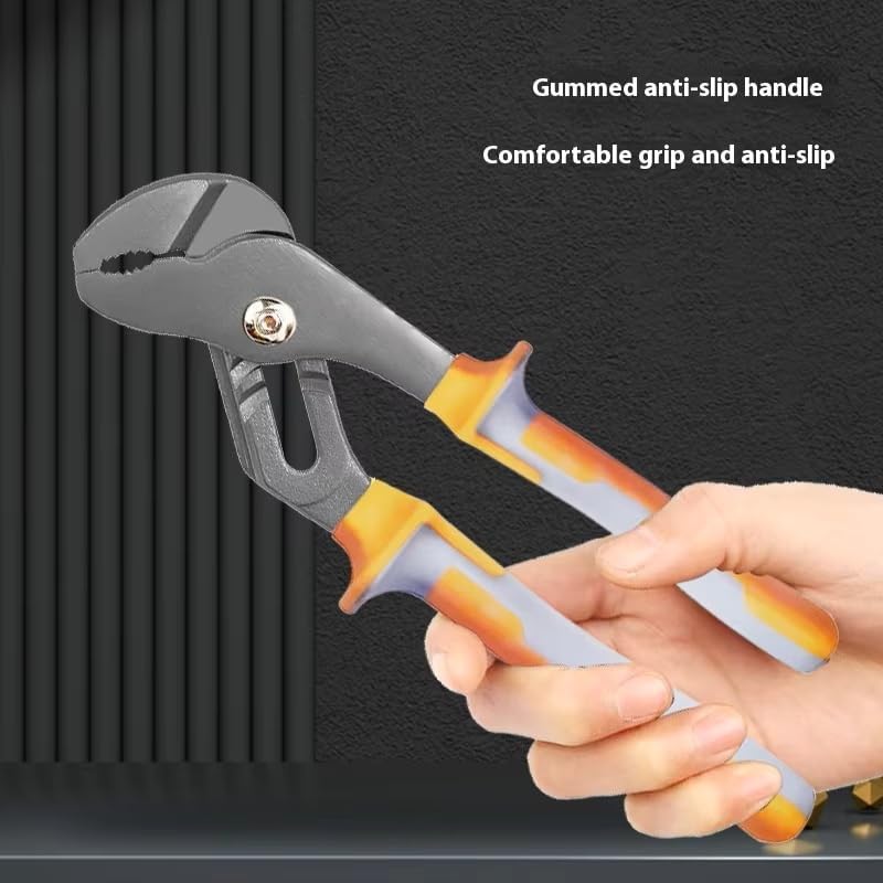 Warmtree 8 & 10-Inch Channel Locks Plier Set - Adjustable Water Pump Pliers for Plumbing & DIY Tasks - Image 3